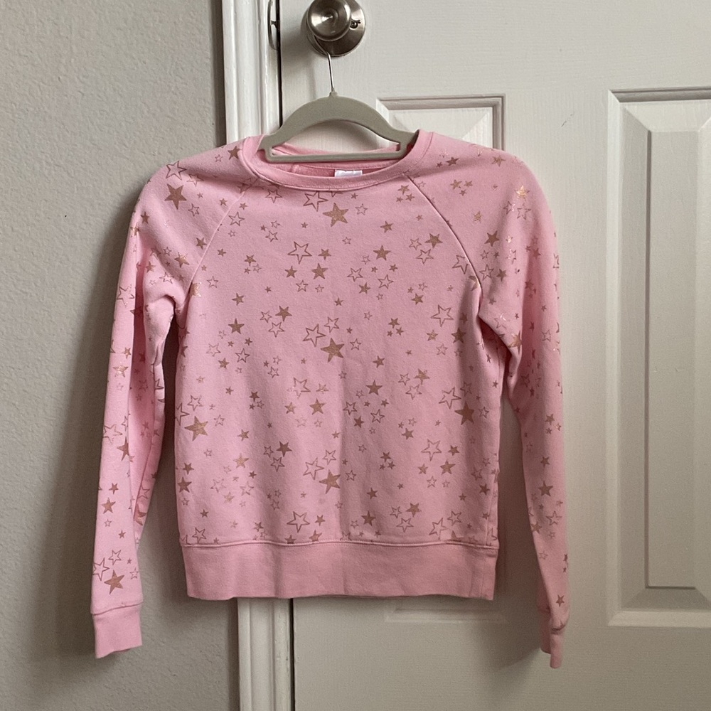 Athletic Works Pink Star Sweatshirt